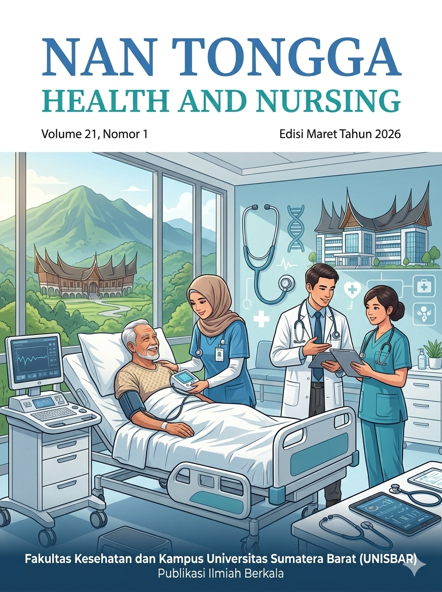 					View Vol. 21 No. 1 (2026): Nan Tongga Healt And Nursing
				